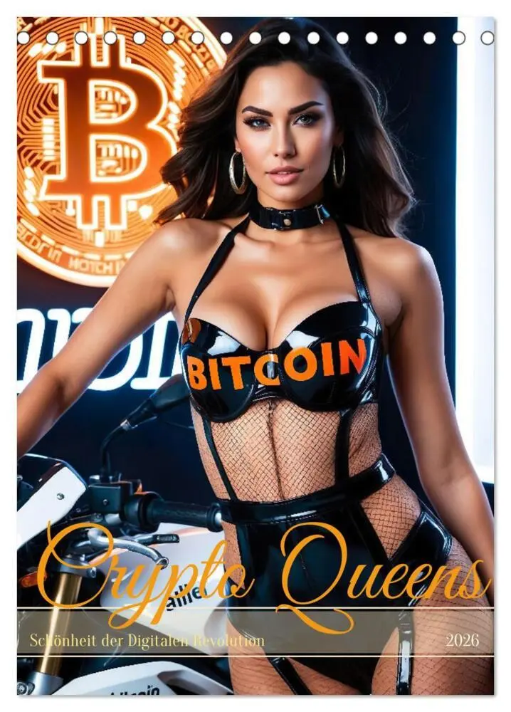 Cover: 9783516259537 | Crypto Queens: Schönheit der Digitalen Revolution (Tischkalender...