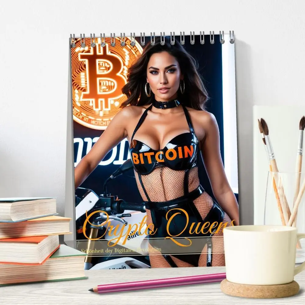 Bild: 9783516259537 | Crypto Queens: Schönheit der Digitalen Revolution (Tischkalender...