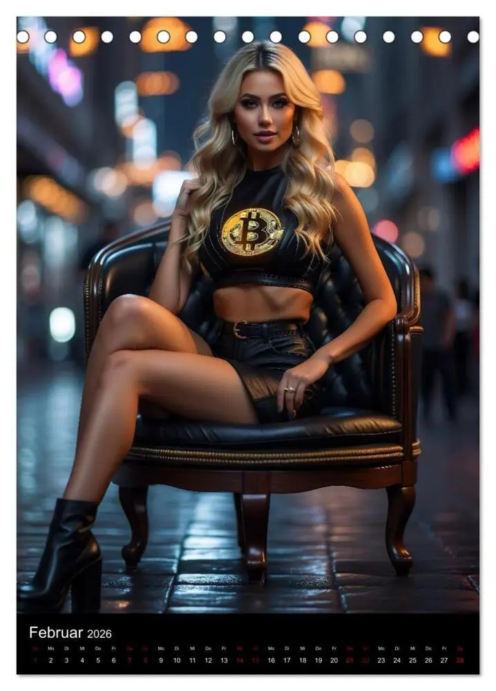 Bild: 9783516259537 | Crypto Queens: Schönheit der Digitalen Revolution (Tischkalender...