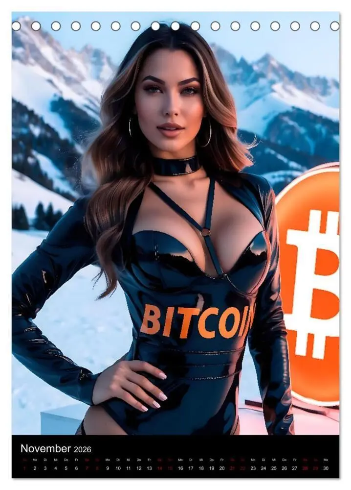 Bild: 9783516259537 | Crypto Queens: Schönheit der Digitalen Revolution (Tischkalender...