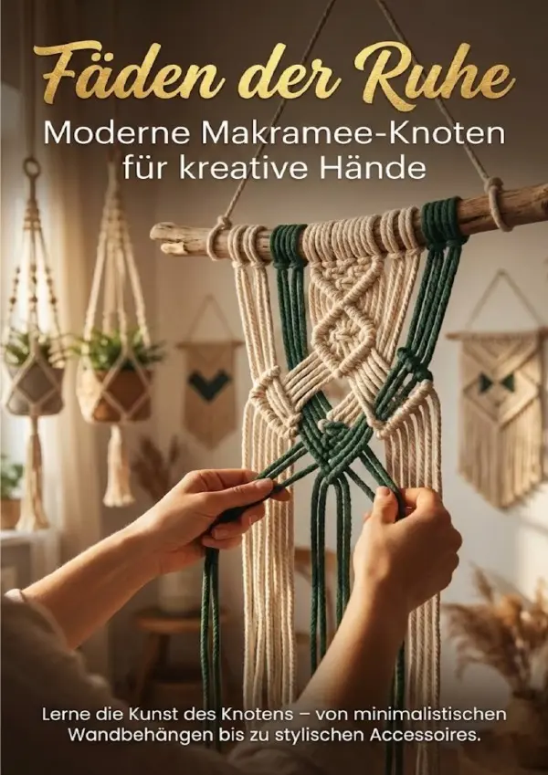 Cover: 9783565149537 | Fäden der Ruhe: Moderne Makramee-Knoten für kreative Hände | Krüger