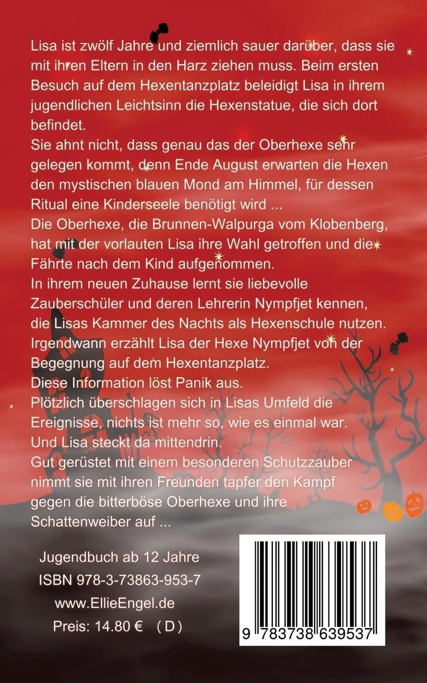 Rückseite: 9783738639537 | Lisa im Bann des Hexeneinmaleins | Ellie Engel | Taschenbuch | 208 S.