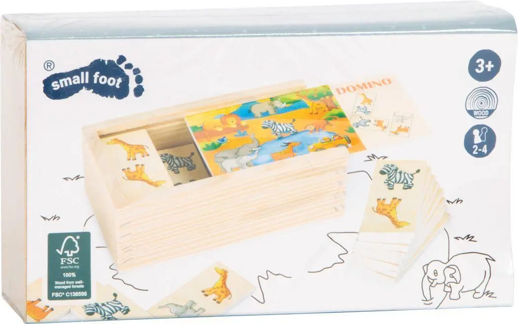 Bild: 4020972109637 | Domino Safari | 10963 | Deutsch | 2023 | small foot GmbH &amp; Co. KG