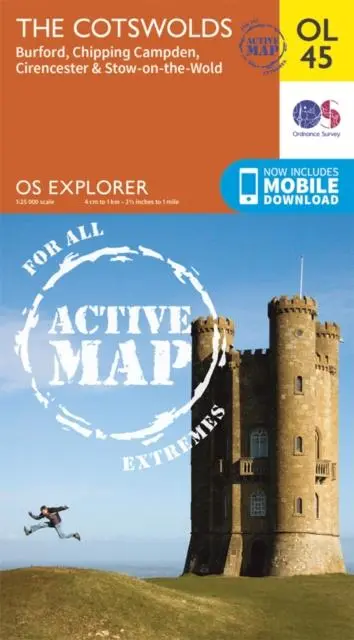 Cover: 9780319469637 | The Cotswolds, Burford, Chipping Campden, Cirencester &amp; Stow-on-the...
