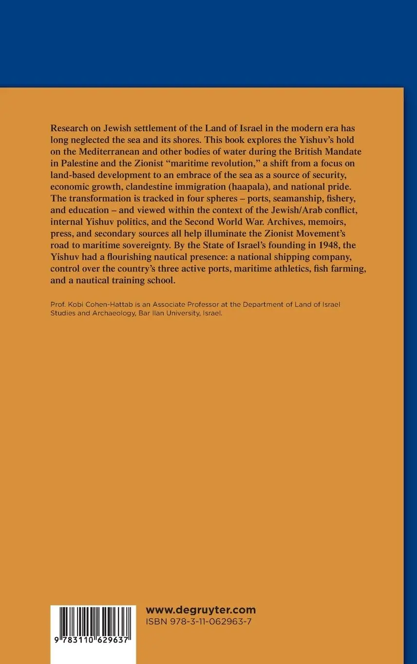 Rückseite: 9783110629637 | Zionism¿s Maritime Revolution | Kobi Cohen-Hattab | Buch | X | 2019