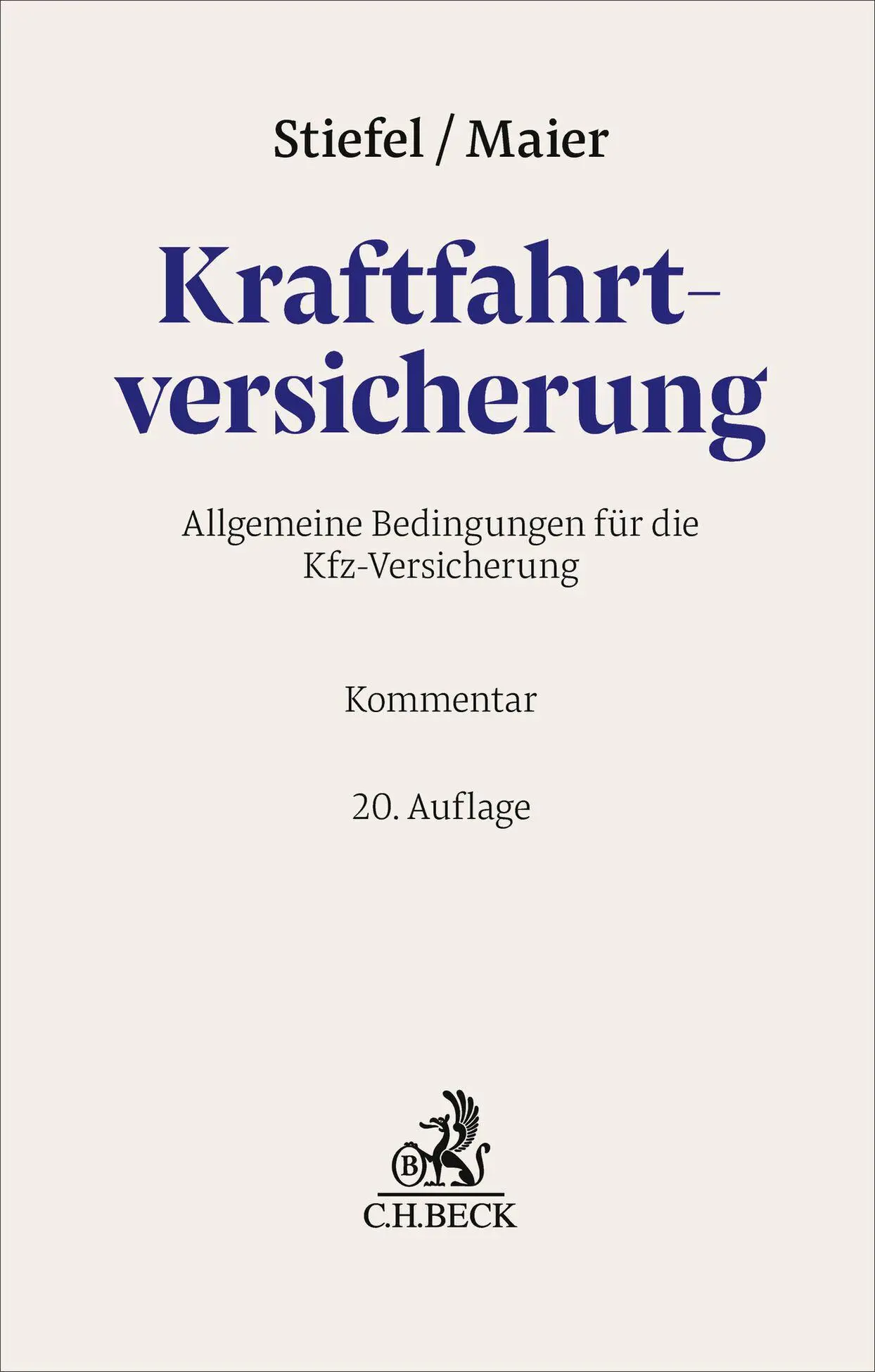 Kraftfahrtversicherung. AKB