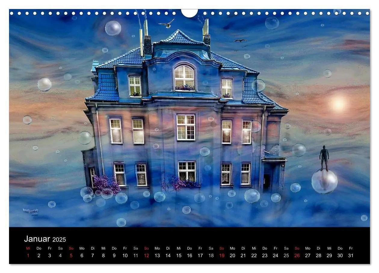 Bild: 9783435829637 | Der kreative Hauskalender (Wandkalender 2025 DIN A3 quer), CALVENDO...
