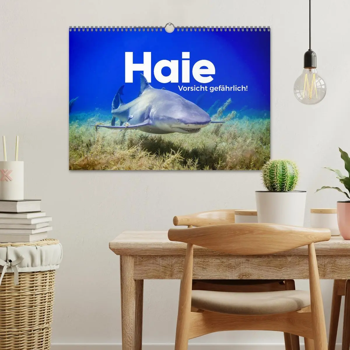 Bild: 9783457539637 | Haie - Vorsicht gefährlich! (Wandkalender 2026 DIN A3 quer),...