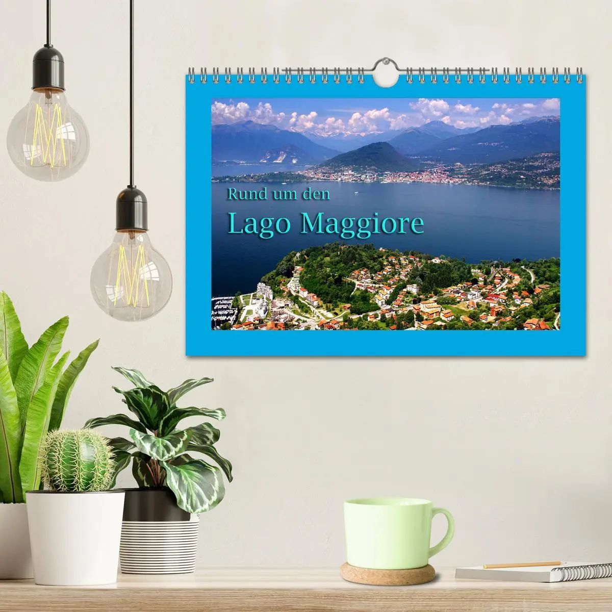 Bild: 9783457779637 | Rund um den Lago Maggiore (Wandkalender 2026 DIN A4 quer), CALVENDO...
