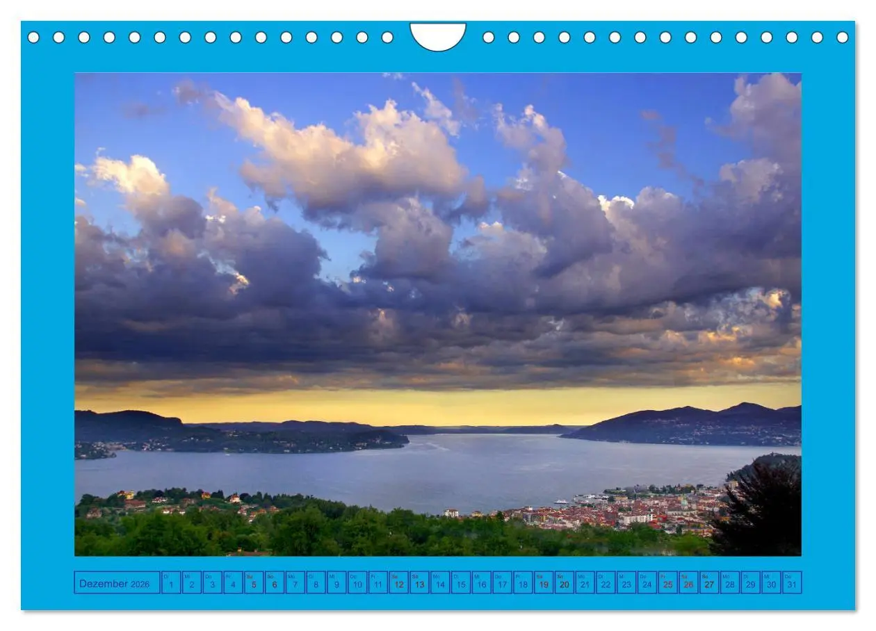 Bild: 9783457779637 | Rund um den Lago Maggiore (Wandkalender 2026 DIN A4 quer), CALVENDO...