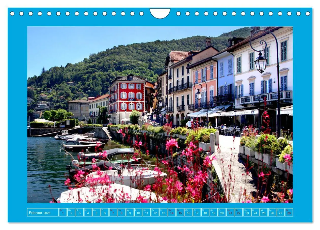 Bild: 9783457779637 | Rund um den Lago Maggiore (Wandkalender 2026 DIN A4 quer), CALVENDO...