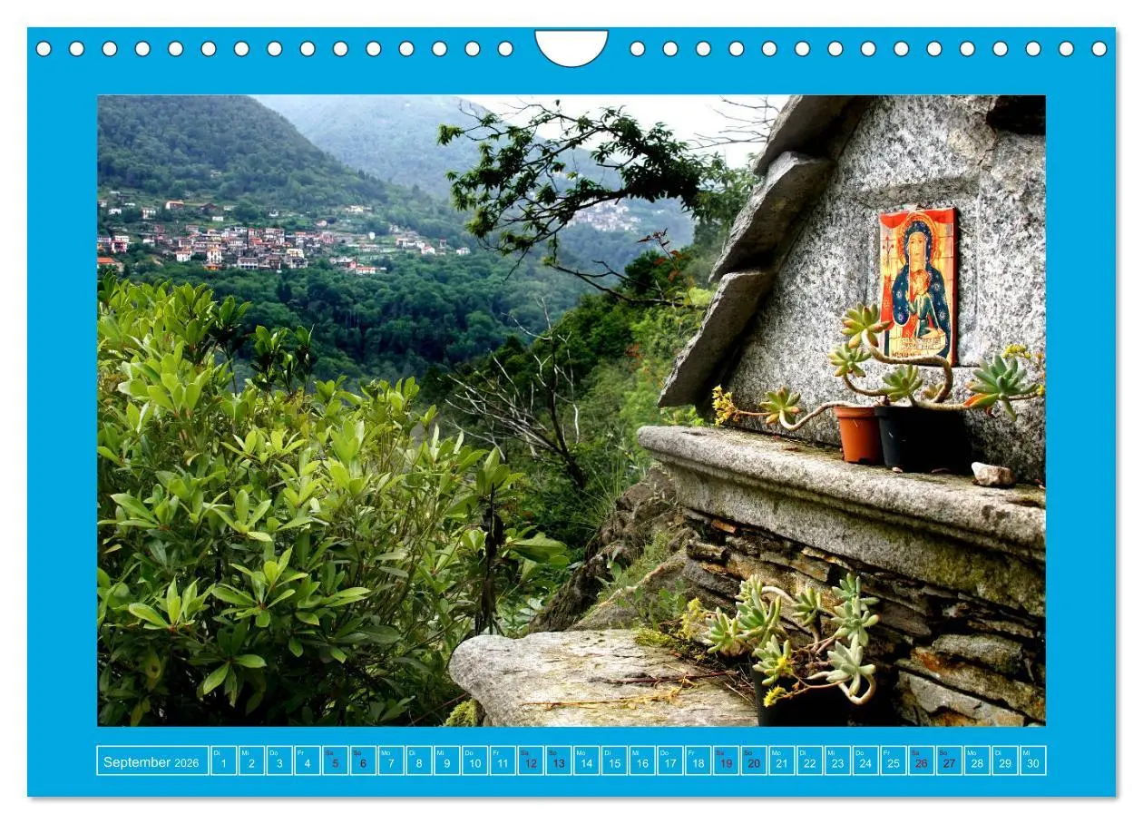 Bild: 9783457779637 | Rund um den Lago Maggiore (Wandkalender 2026 DIN A4 quer), CALVENDO...