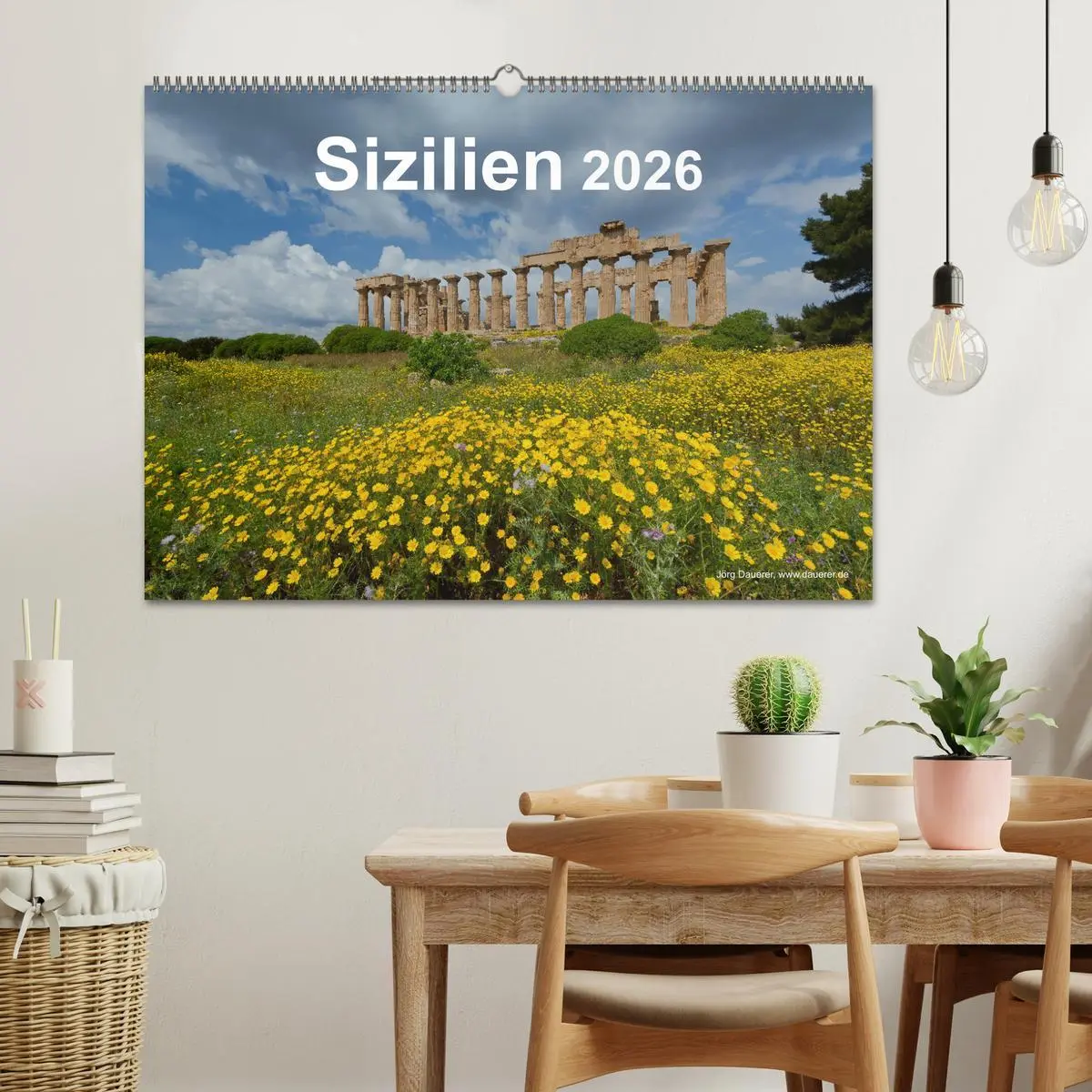 Bild: 9783457849637 | Sizilien 2026 (Wandkalender 2026 DIN A2 quer), CALVENDO Monatskalender