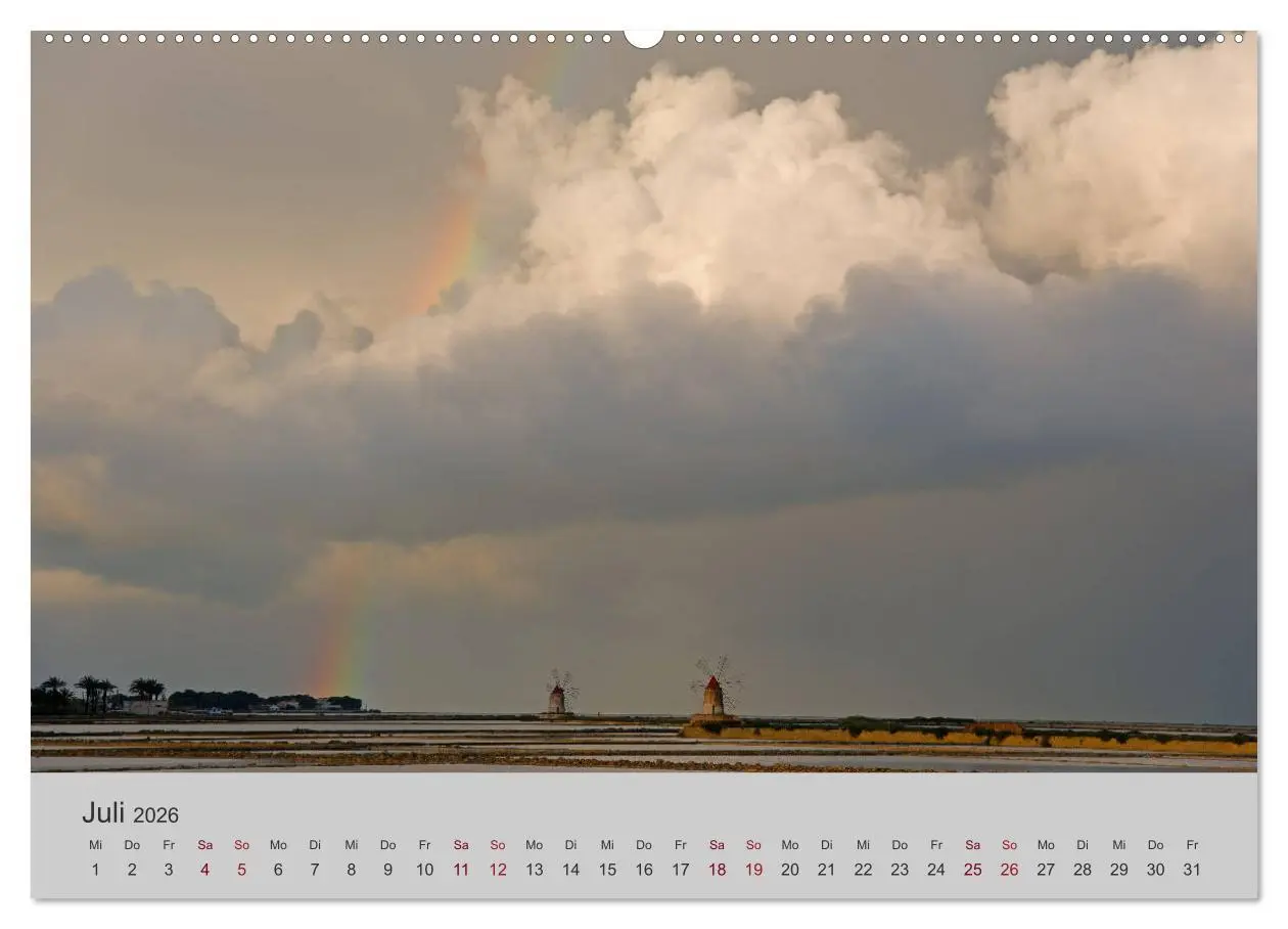 Bild: 9783457849637 | Sizilien 2026 (Wandkalender 2026 DIN A2 quer), CALVENDO Monatskalender