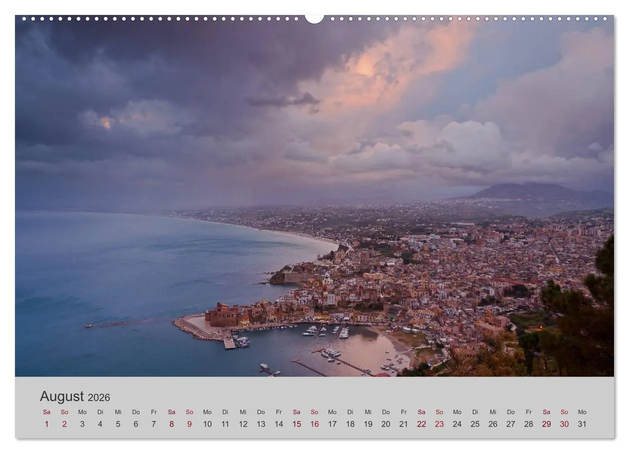 Bild: 9783457849637 | Sizilien 2026 (Wandkalender 2026 DIN A2 quer), CALVENDO Monatskalender
