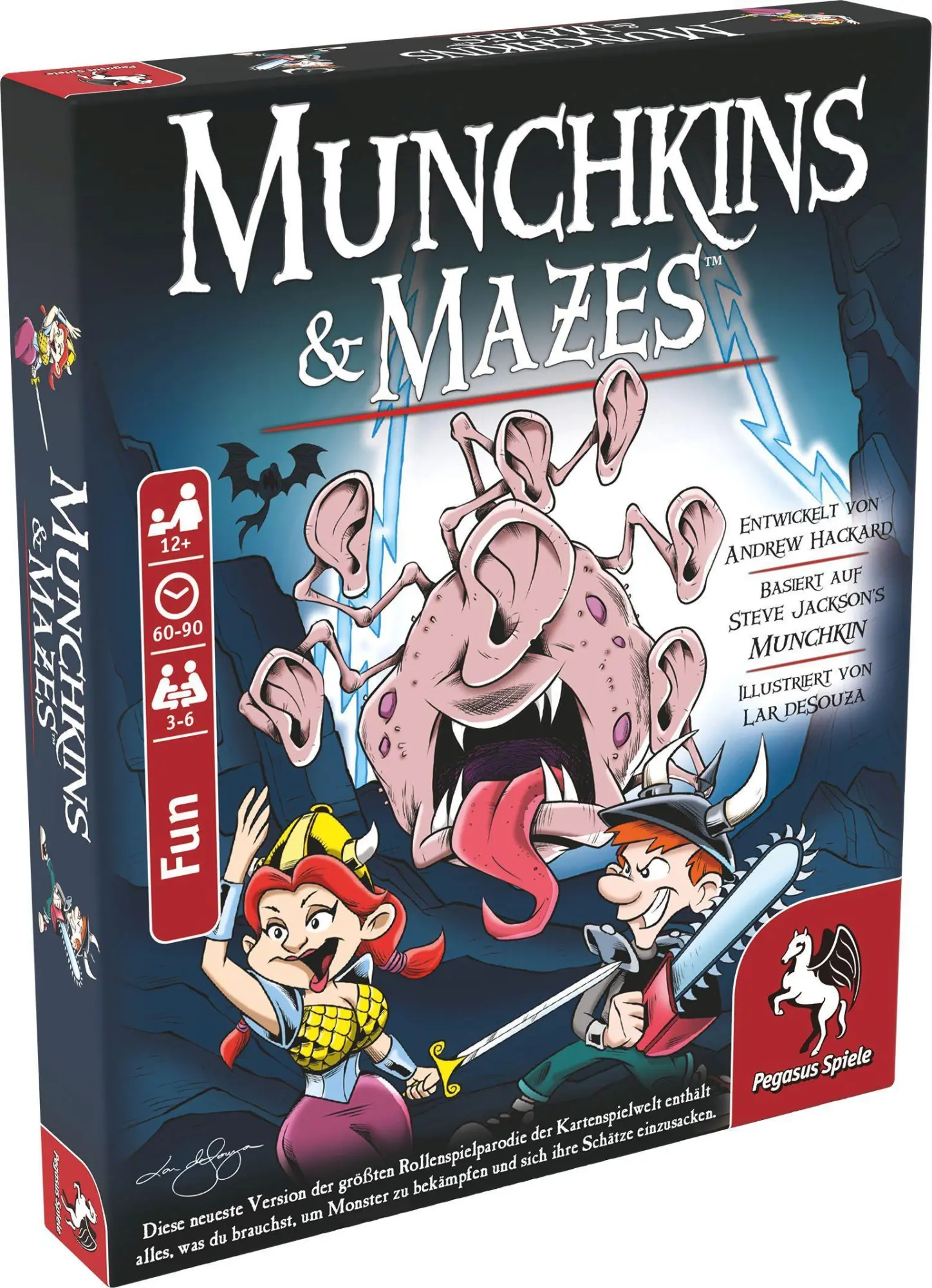 Bild: 4250231729737 | Munchkin &amp; Mazes | Andrew Hackard | Spiel | Brettspiel | 17023G | 2021