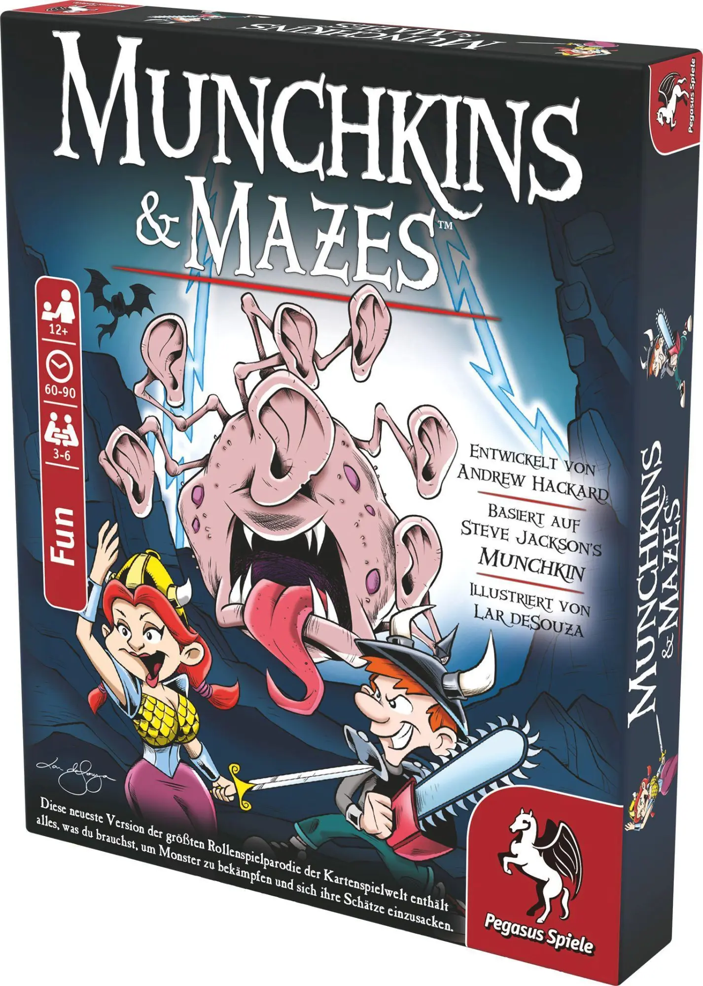 Bild: 4250231729737 | Munchkin &amp; Mazes | Andrew Hackard | Spiel | Brettspiel | 17023G | 2021