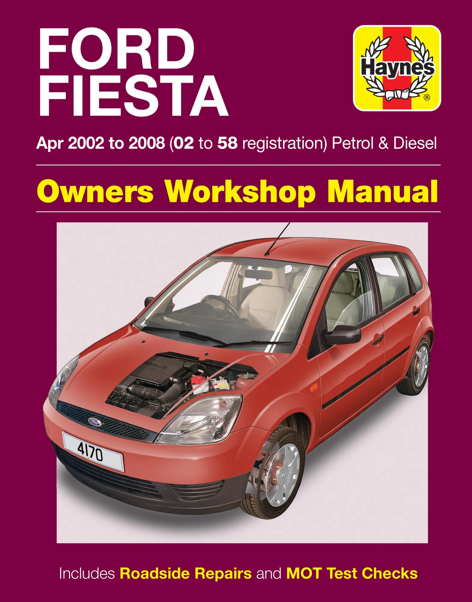 Cover: 9780857339737 | Ford Fiesta Petrol &amp; Diesel (Apr 02 - 08) Haynes Repair Manual | Buch