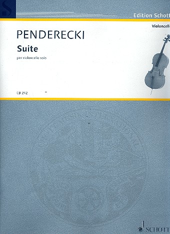 Cover: 9790001179737 | Suite | Krzysztof Penderecki | Broschüre | 28 S. | Deutsch | 2014