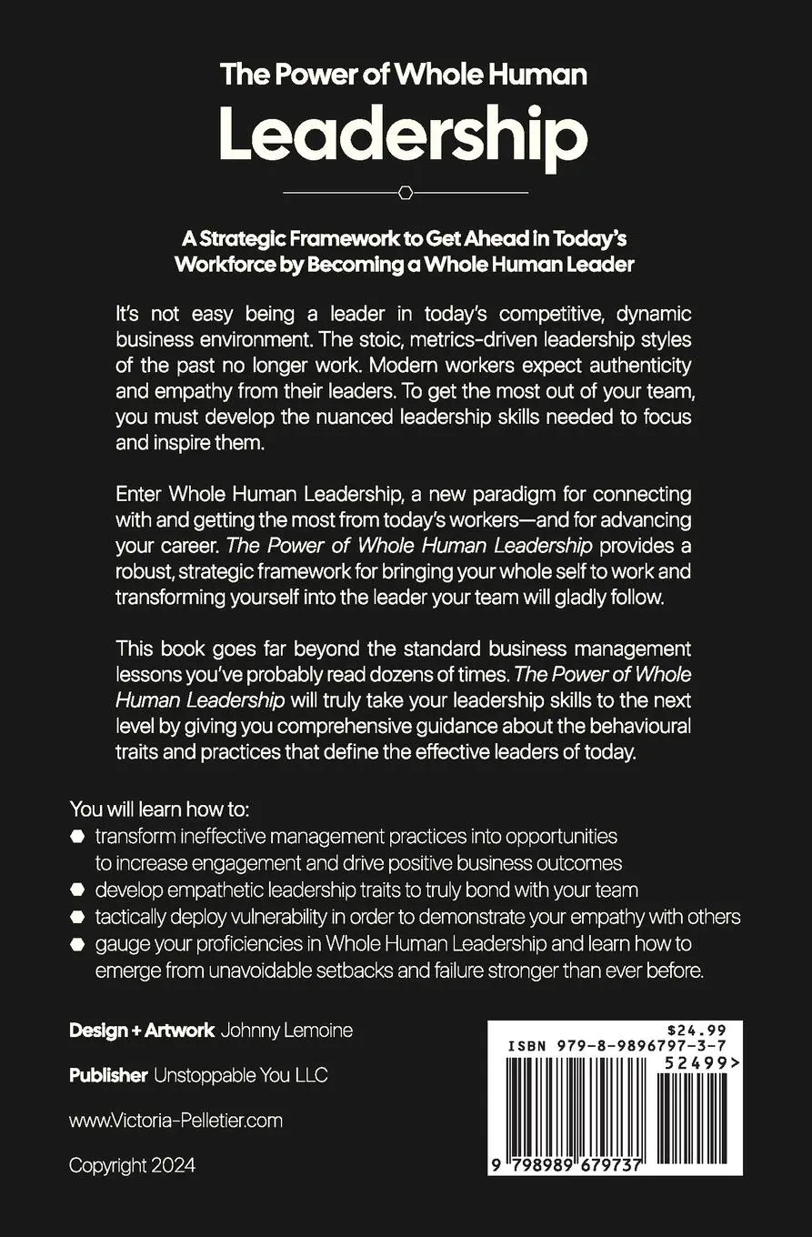 Rückseite: 9798989679737 | The Power of Whole Human Leadership | Victoria Pelletier | Taschenbuch