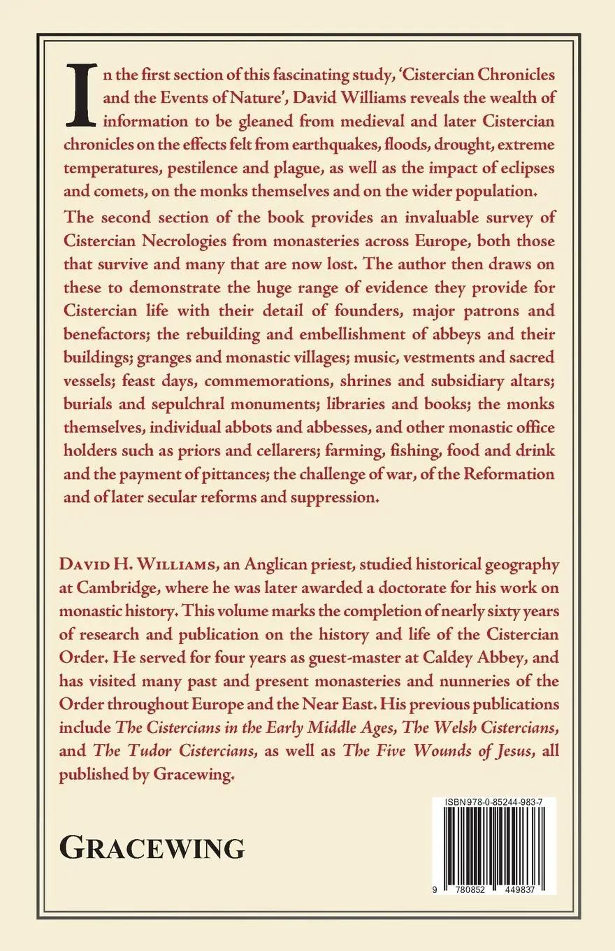 Rückseite: 9780852449837 | Cistercian Chronicles and Necrologies | David H. Williams | Buch