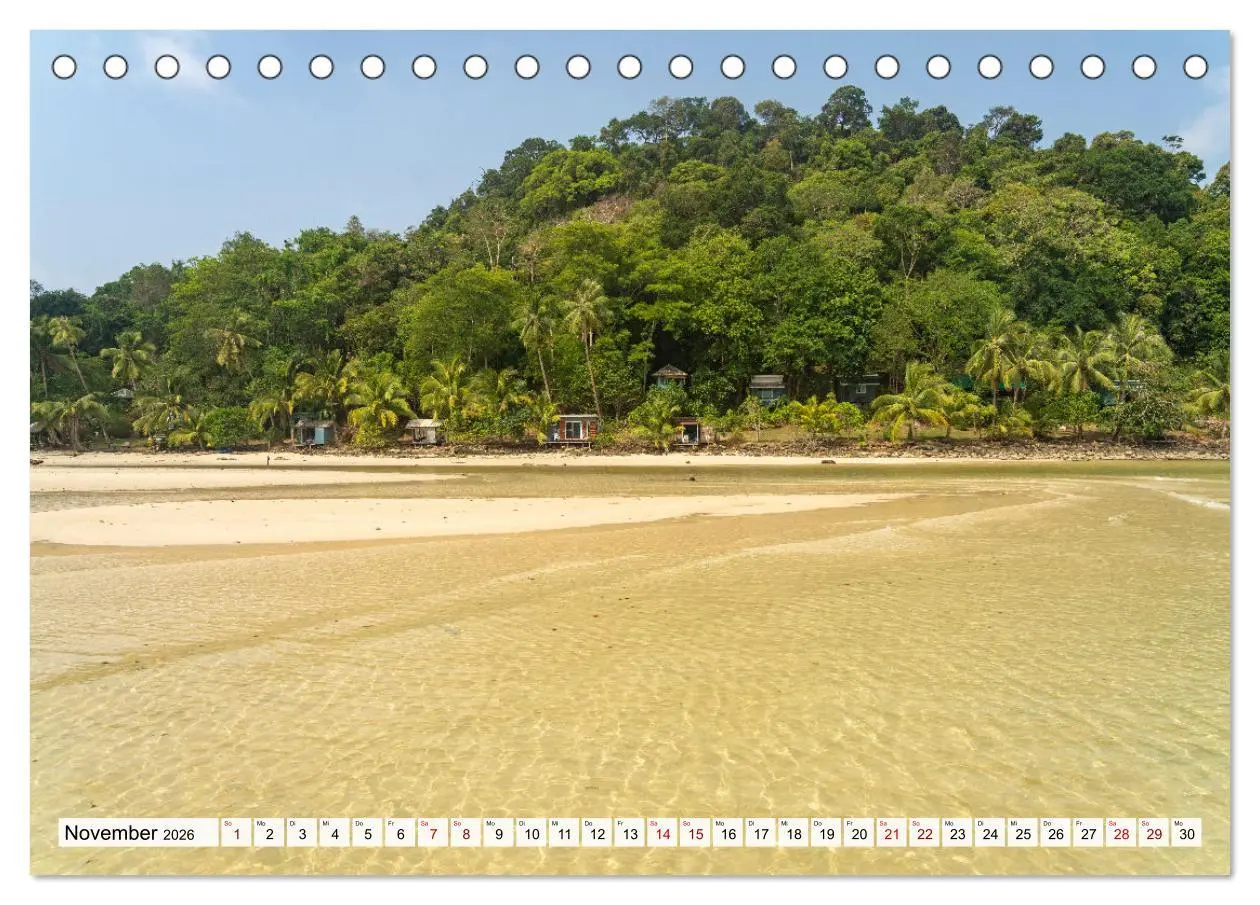 Bild: 9783457519837 | Thailand - Koh Kood (Tischkalender 2026 DIN A5 quer), CALVENDO...