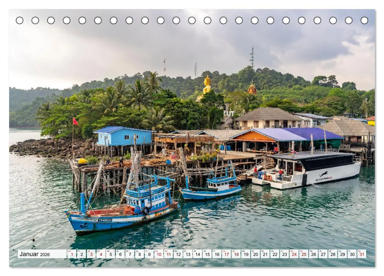 Bild: 9783457519837 | Thailand - Koh Kood (Tischkalender 2026 DIN A5 quer), CALVENDO...