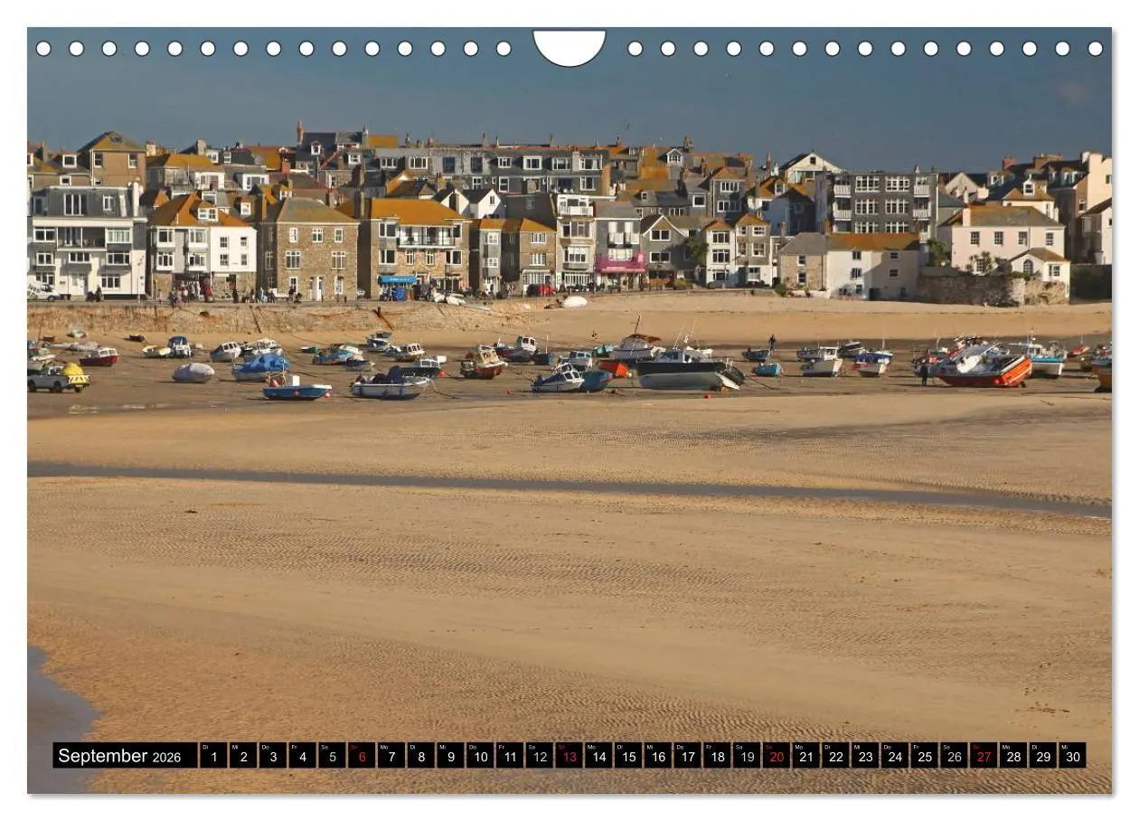 Bild: 9783457999837 | Cornwall - Devon Somerset Dorset (Wandkalender 2026 DIN A4 quer),...