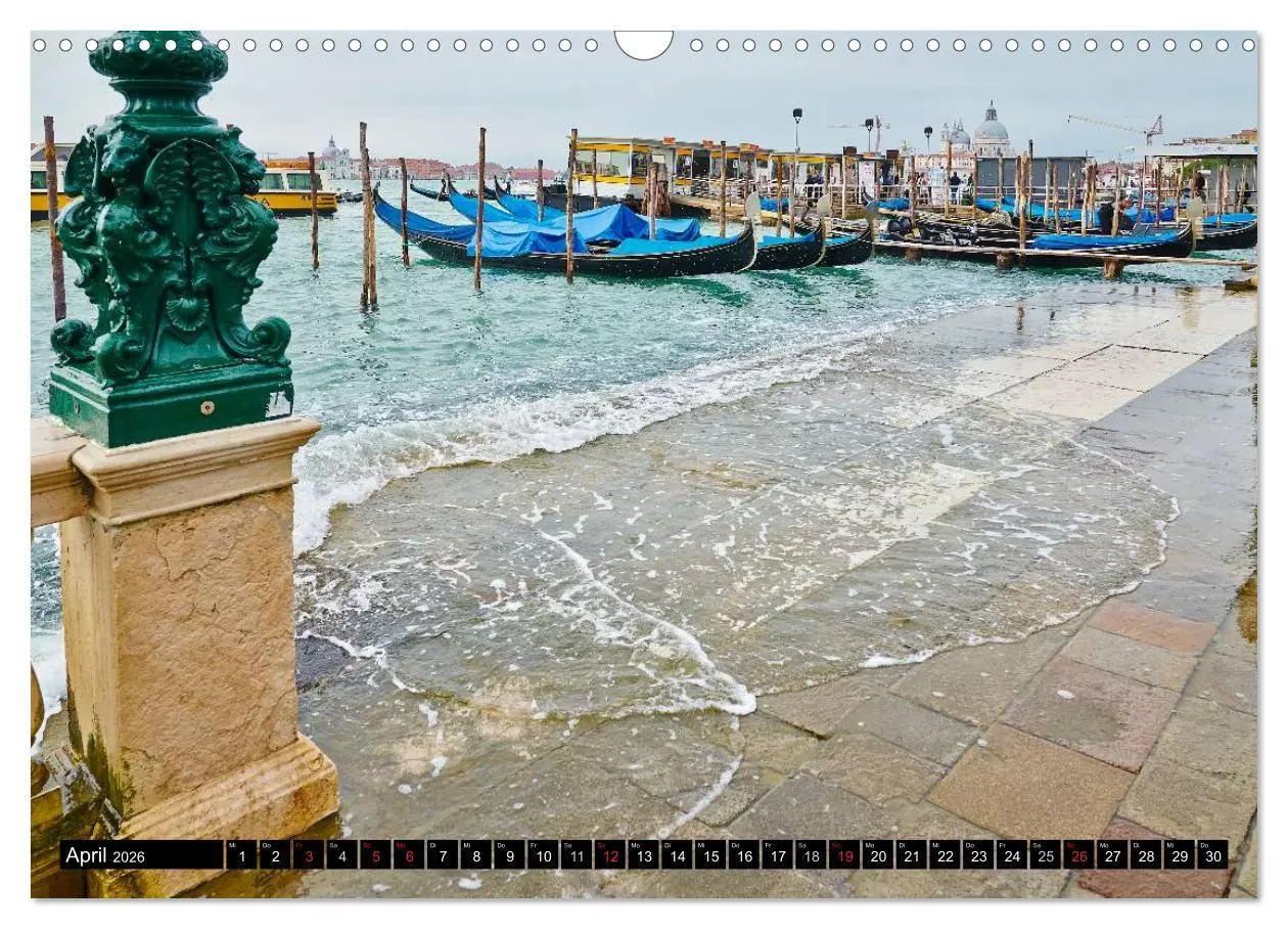 Bild: 9783516089837 | Besuch in Venedig (Wandkalender 2026 DIN A3 quer), CALVENDO...