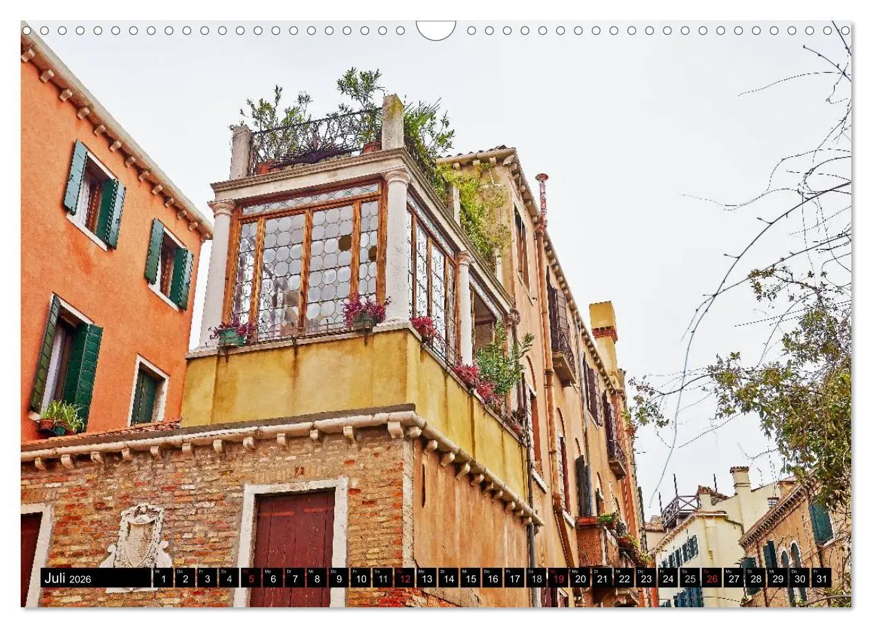 Bild: 9783516089837 | Besuch in Venedig (Wandkalender 2026 DIN A3 quer), CALVENDO...