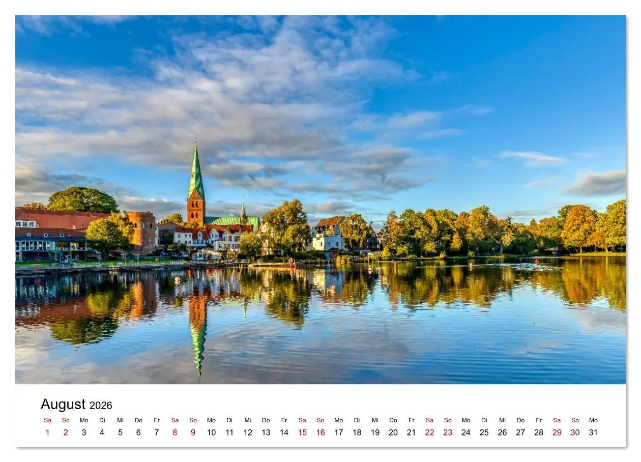 Bild: 9783516609837 | Lübeck - Im Licht der Zeit (Wandkalender 2026 DIN A2 quer),...