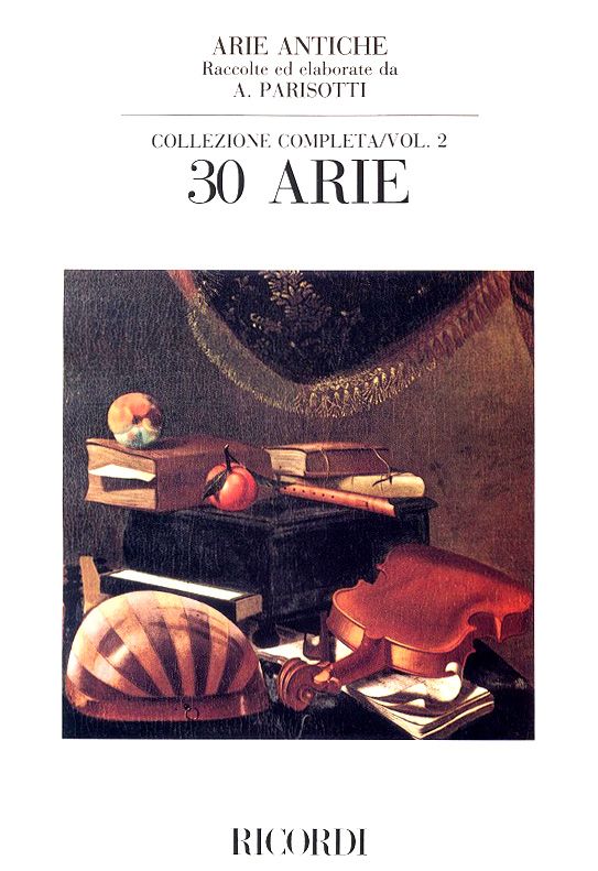Cover: 9790040539837 | Arie Antiche: 30 Arie Vol. 2 | Buch | 1984 | Ricordi