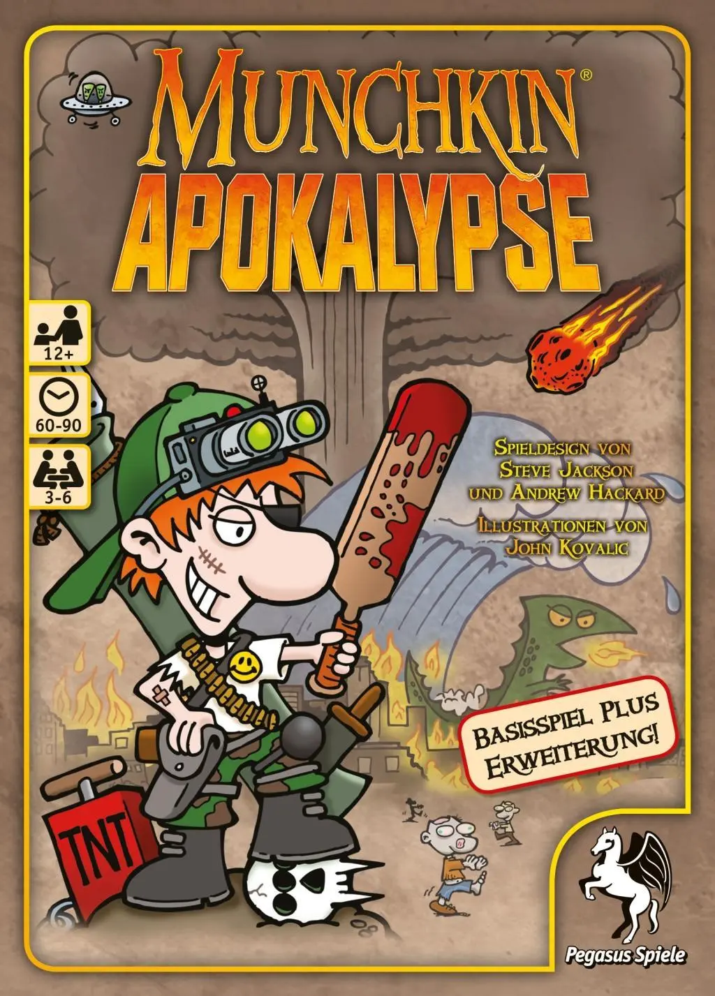 Cover: 4250231709937 | Munchkin Apokalypse 1+2 | Steve Jackson | Spiel | Brettspiel | 17242G