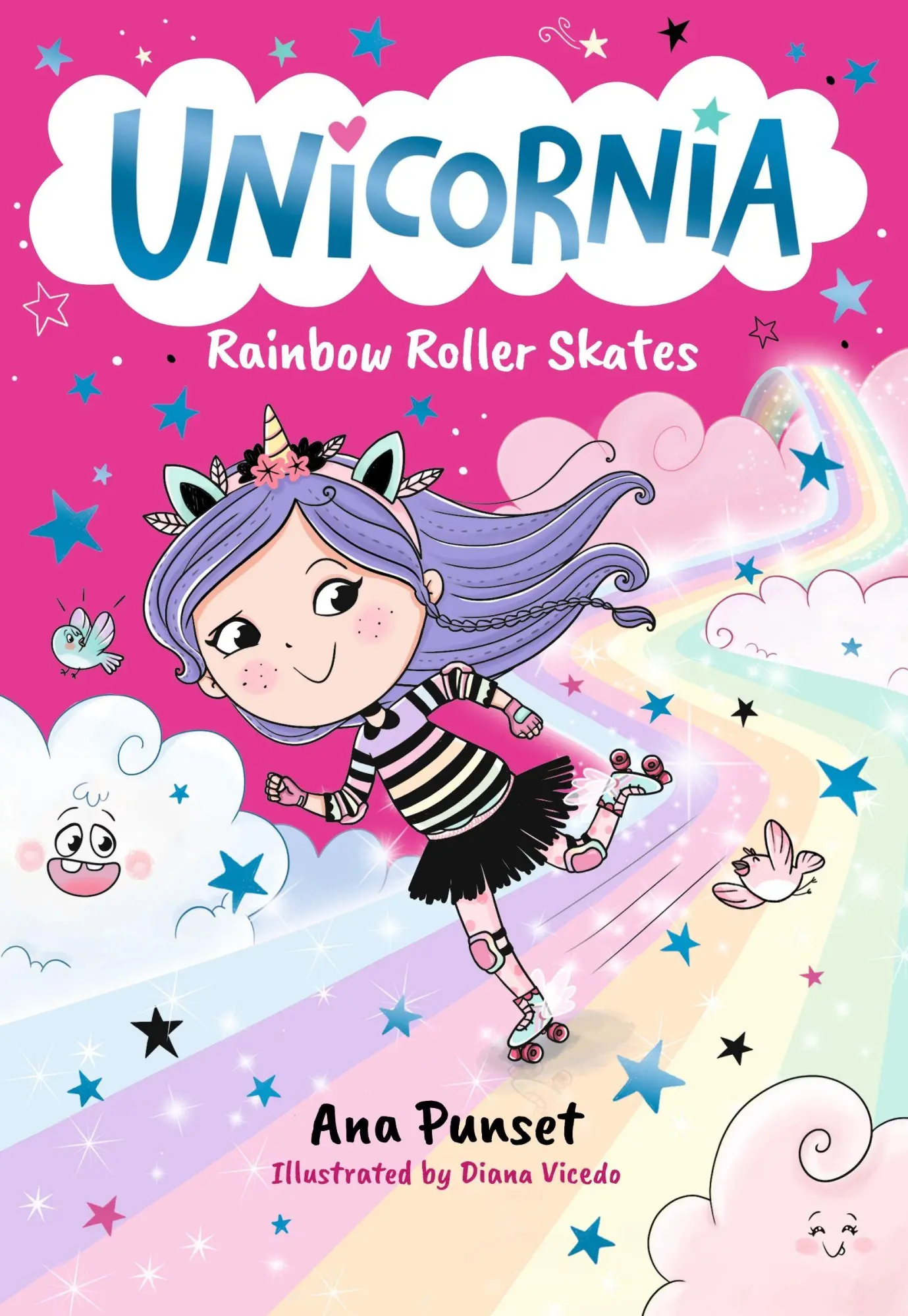 Cover: 9781529529937 | Unicornia: Rainbow Roller Skates | Ana Punset | Taschenbuch | Englisch