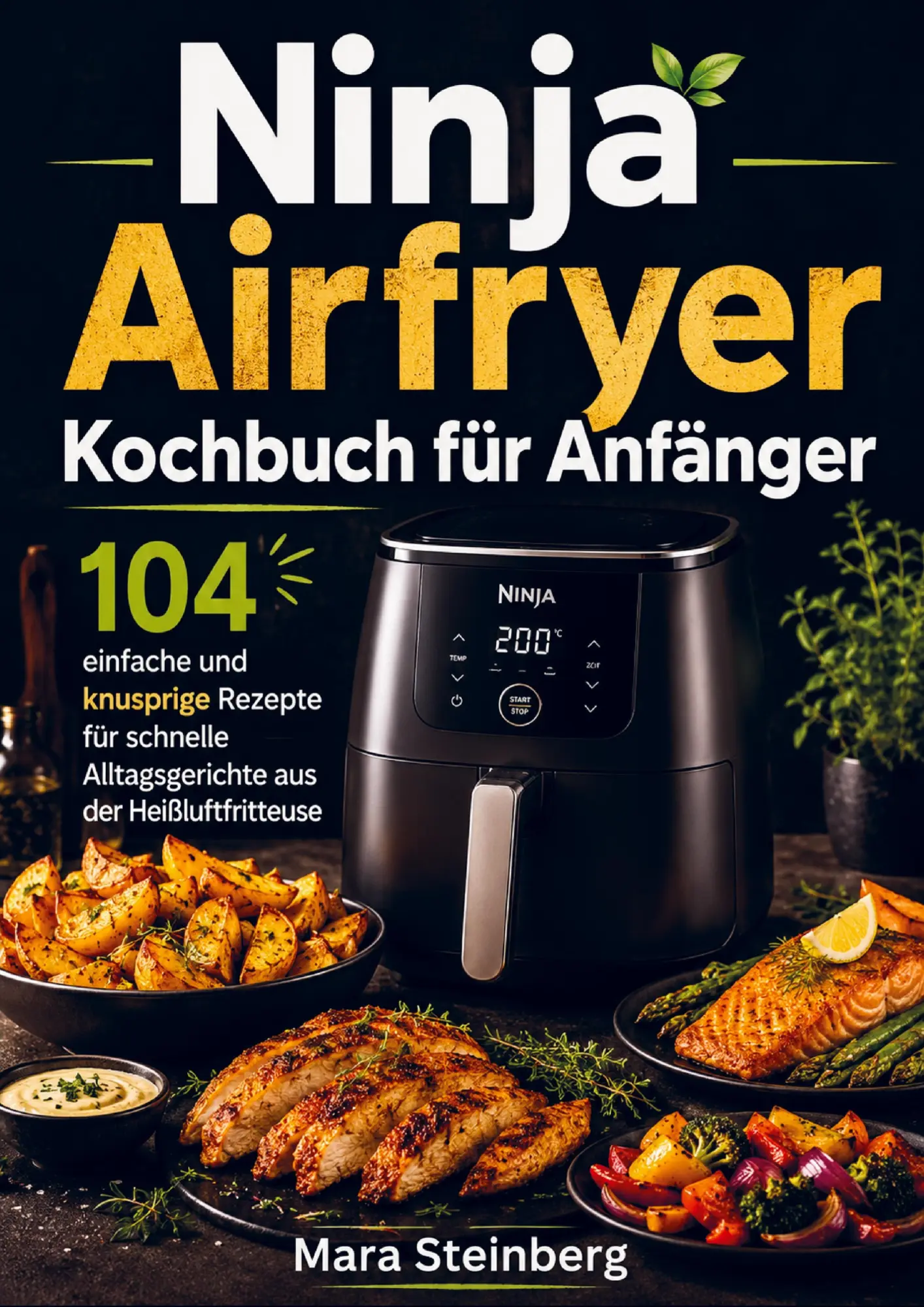 Cover: 9789403829937 | Ninja Airfryer Kochbuch für Anfänger | Mara Steinberg | Taschenbuch