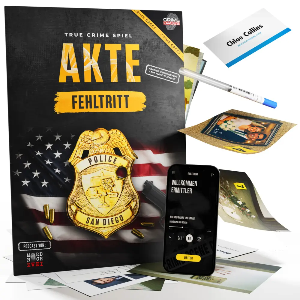 Bild: 4262538230038 | True Crime Spiel: Akte Fehltritt | Spiel | Deutsch | 2026