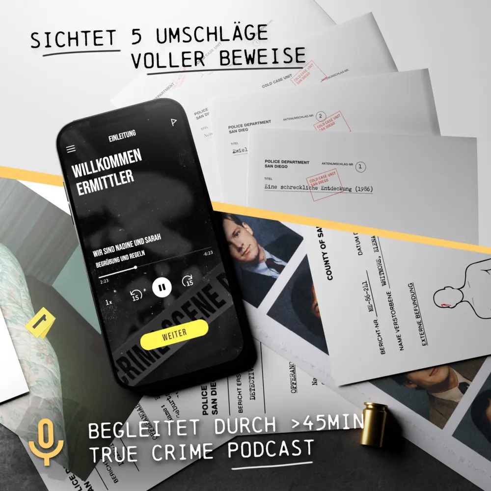 Bild: 4262538230038 | True Crime Spiel: Akte Fehltritt | Spiel | Deutsch | 2026
