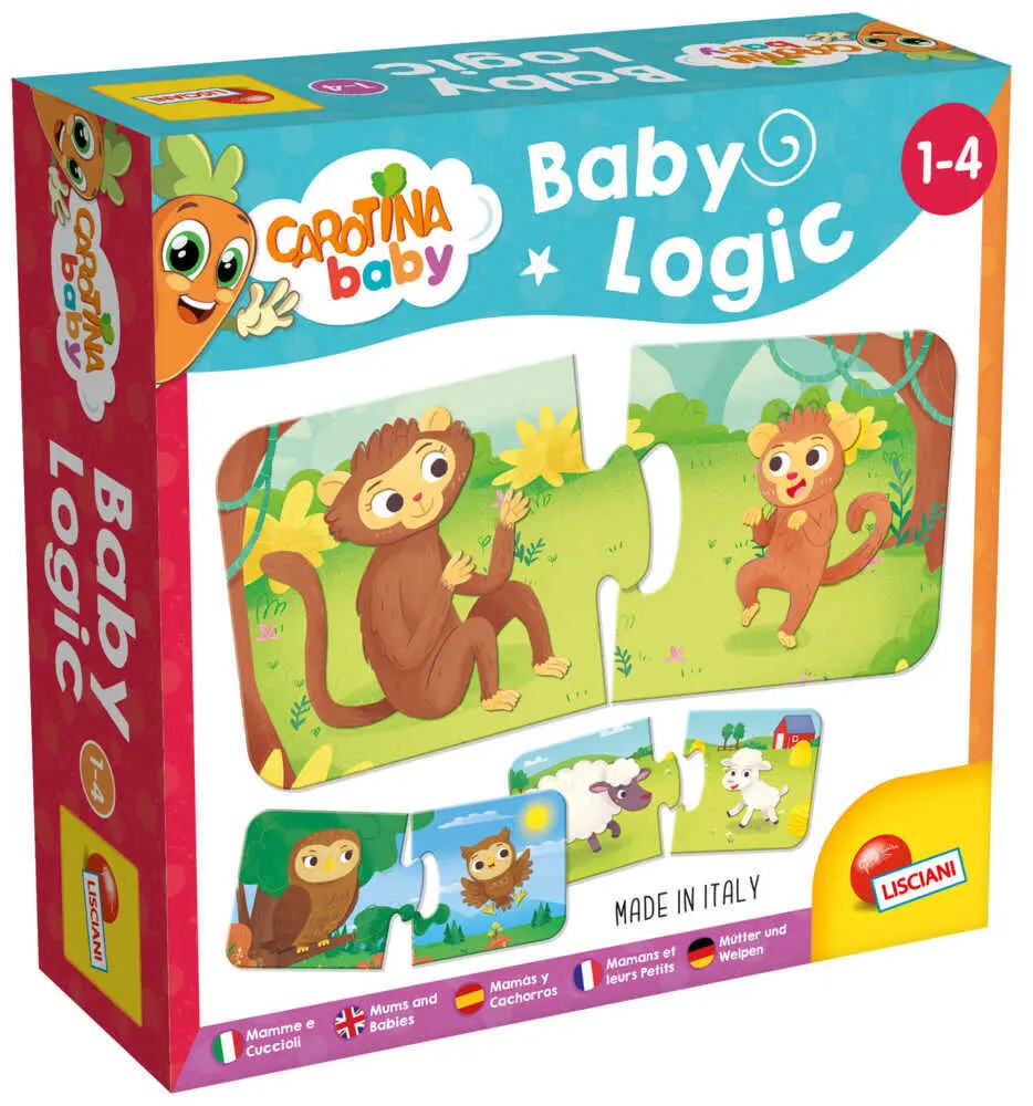 Cover: 8008324080038 | Carotina Baby Logic Mütter Und Welpen | In Kartonschachtel | 80038