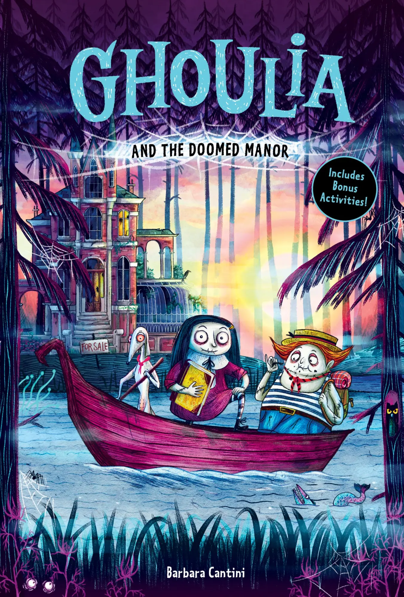 Cover: 9781419750038 | Ghoulia and the Doomed Manor (Ghoulia Book #4) | Barbara Cantini