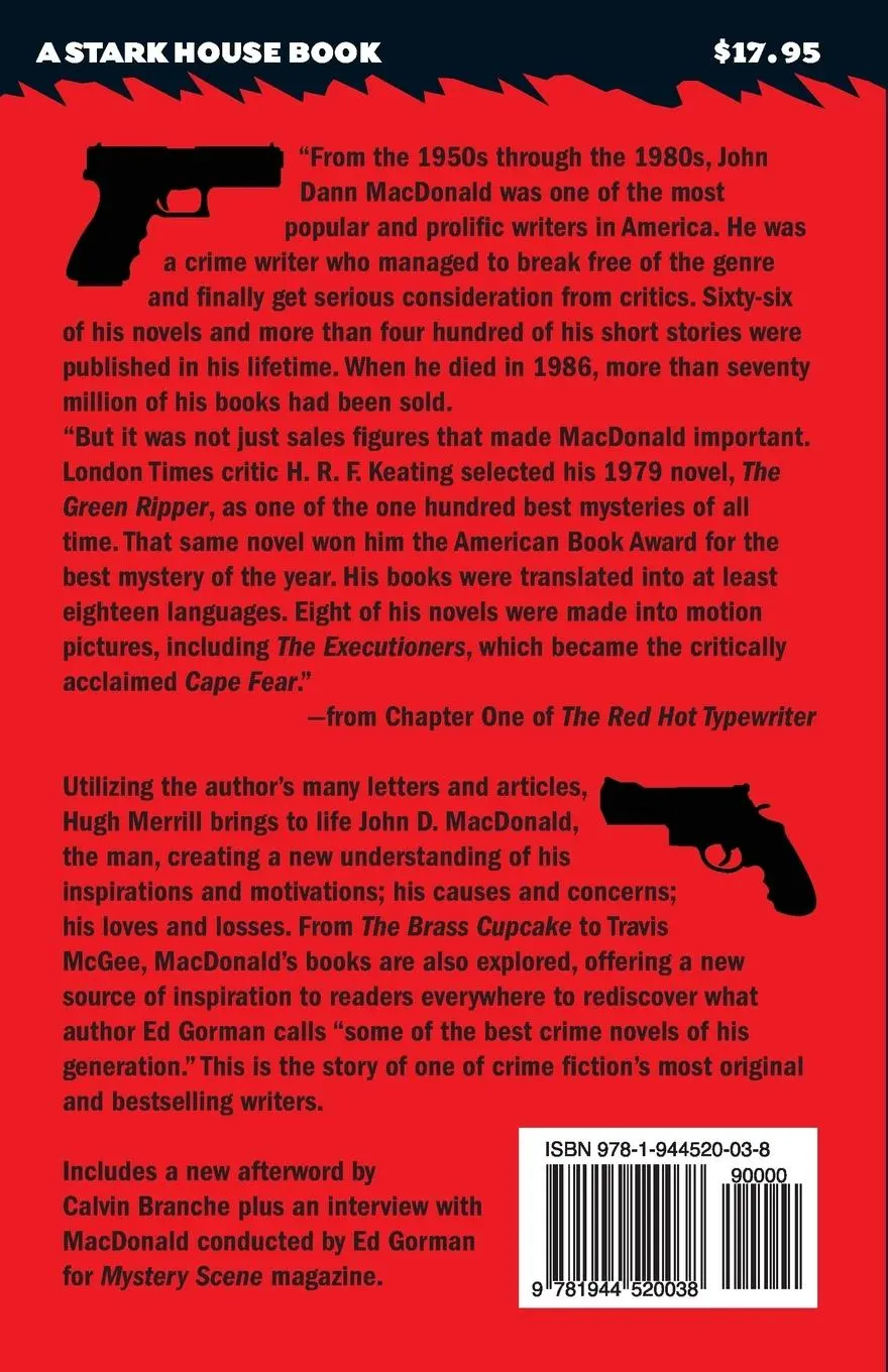 Rückseite: 9781944520038 | The Red Hot Typewriter | The Life and Times of John D. MacDonald