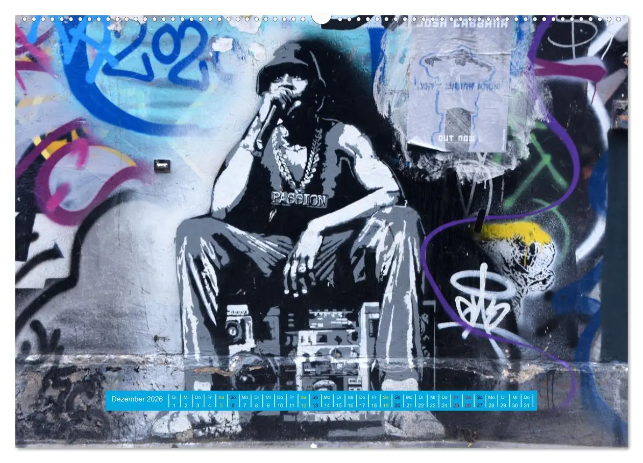 Bild: 9783457310038 | Streetart-Kunst, die die Straßen Londons atmen lässt (Wandkalender...