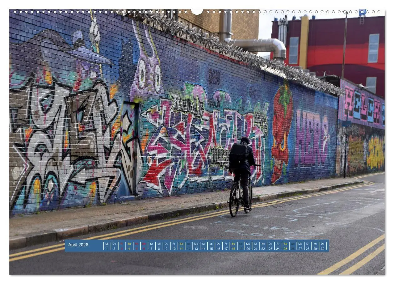 Bild: 9783457310038 | Streetart-Kunst, die die Straßen Londons atmen lässt (Wandkalender...
