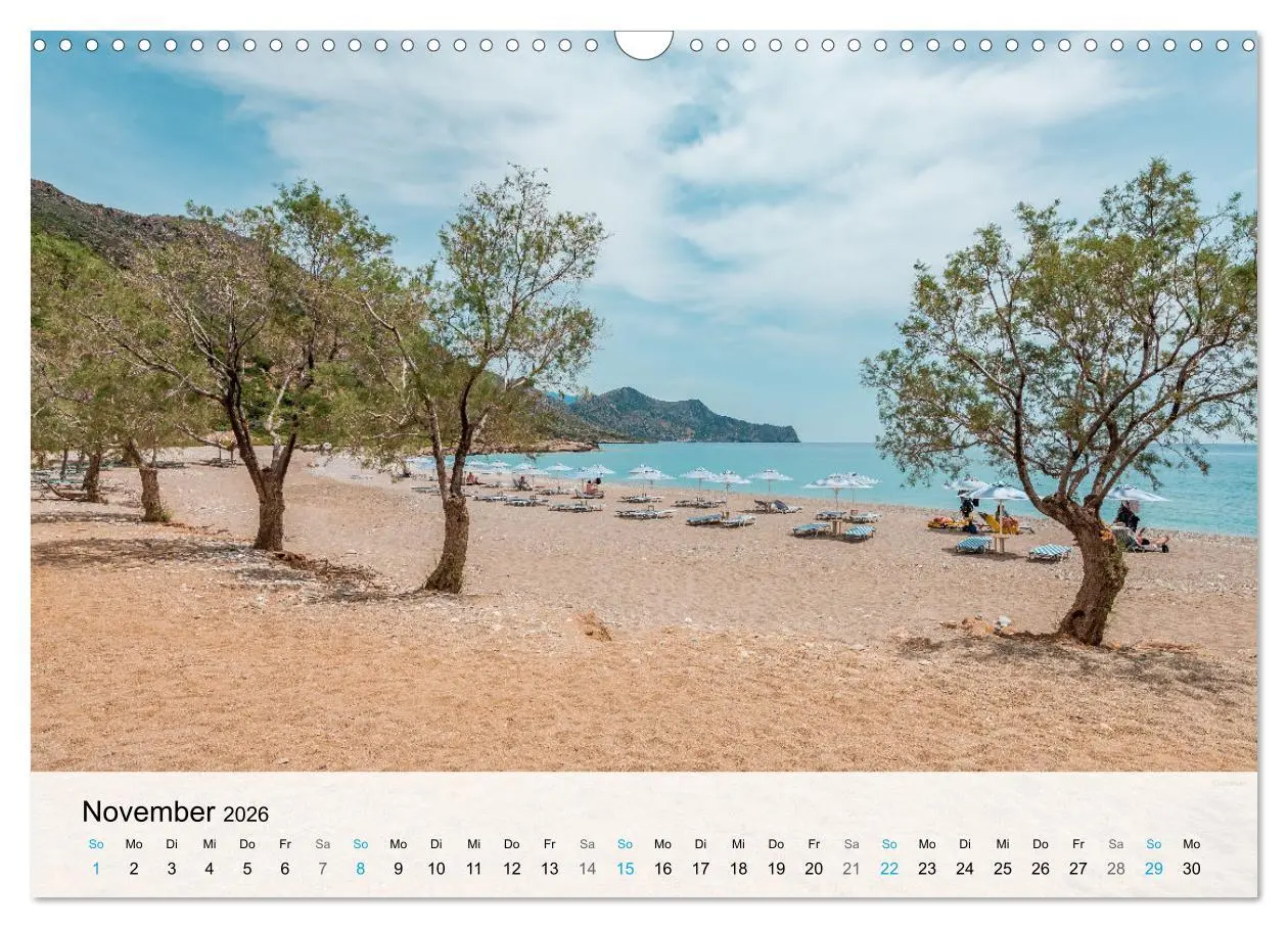 Bild: 9783457550038 | Kreta - Die schönsten Strände (Wandkalender 2026 DIN A3 quer),...