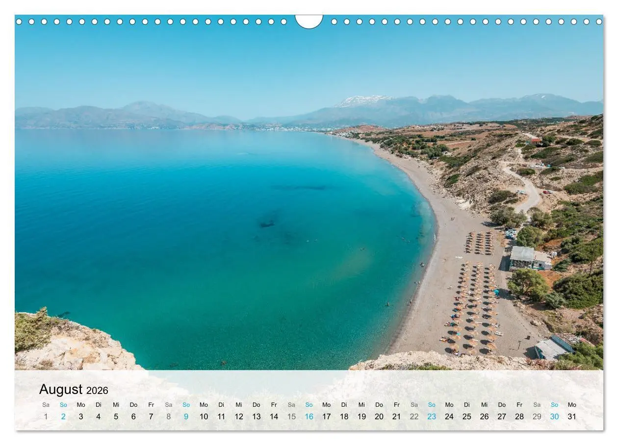 Bild: 9783457550038 | Kreta - Die schönsten Strände (Wandkalender 2026 DIN A3 quer),...