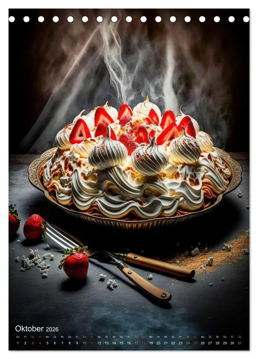 Bild: 9783516330038 | Desserts - Süße Köstlichkeiten zum Dahinschmelzen (Tischkalender...