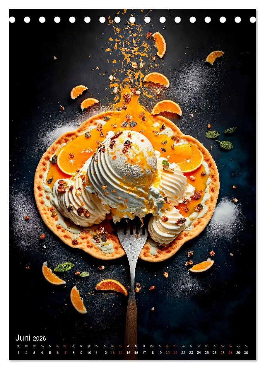 Bild: 9783516330038 | Desserts - Süße Köstlichkeiten zum Dahinschmelzen (Tischkalender...