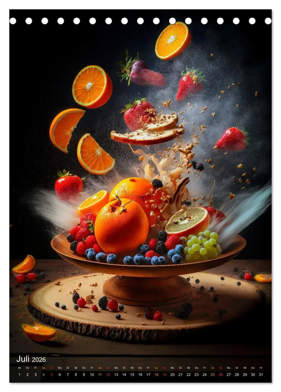 Bild: 9783516330038 | Desserts - Süße Köstlichkeiten zum Dahinschmelzen (Tischkalender...