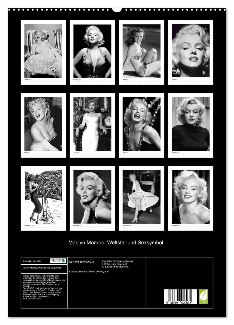 Bild: 9783594000038 | Marilyn Monroe. Weltstar und Sexsymbol (hochwertiger Premium...