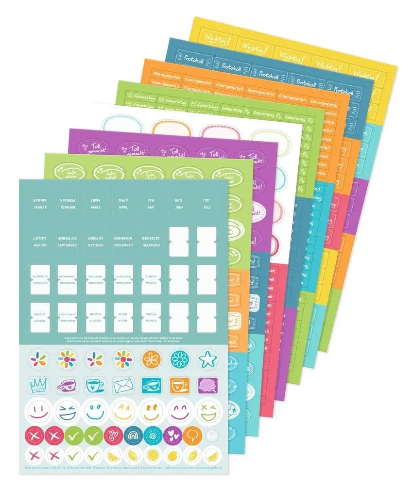 Bild: 9783834670038 | Mein Lehrerplaner A4+ - Hardcover - Lehrerkalender für das...