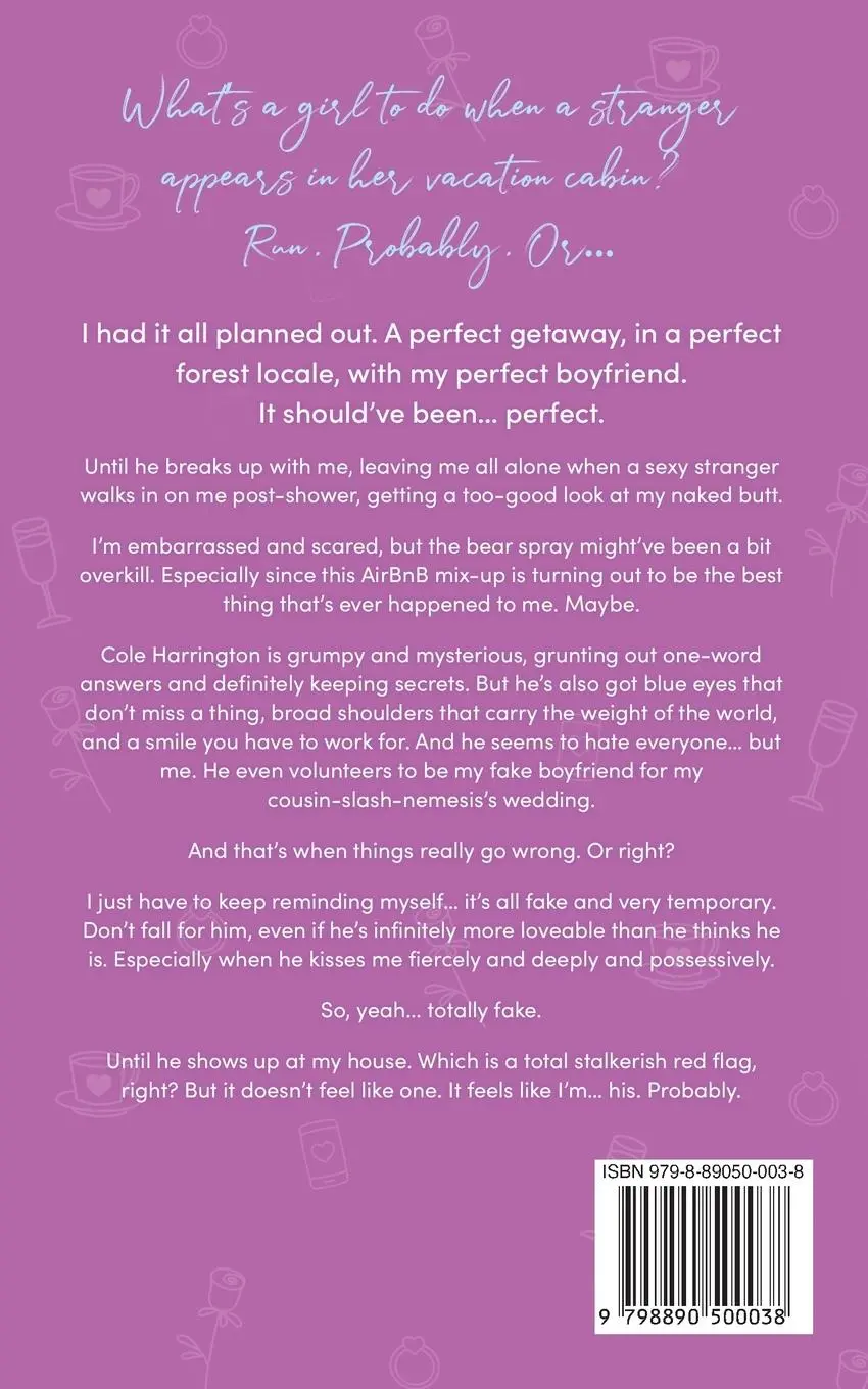 Rückseite: 9798890500038 | Never Fall for the Fake Boyfriend | Lauren Landish | Taschenbuch